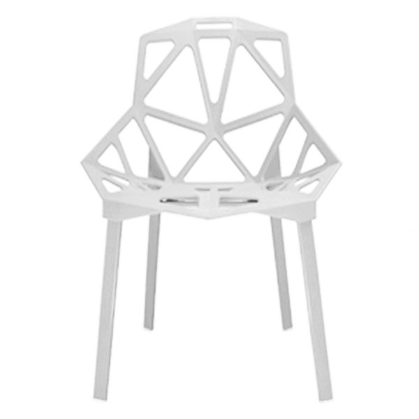 Дизайнерский стул CHAIR ONE white Белый в Екатеринбурге | Loft Concept 