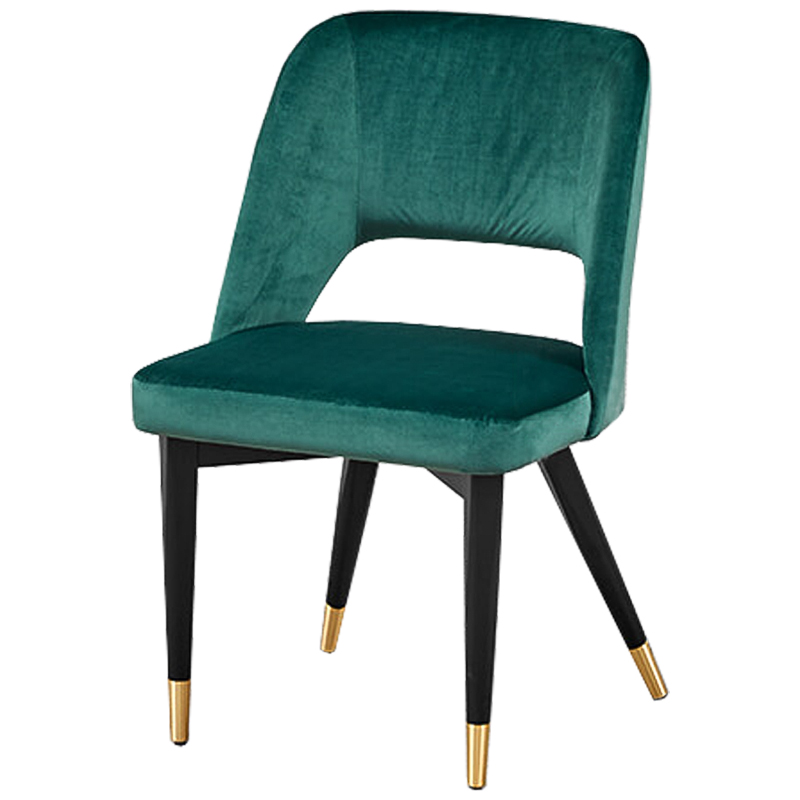 Стул Neasan Stool turquoise Черный Бирюзовый Латунь в Екатеринбурге | Loft Concept 