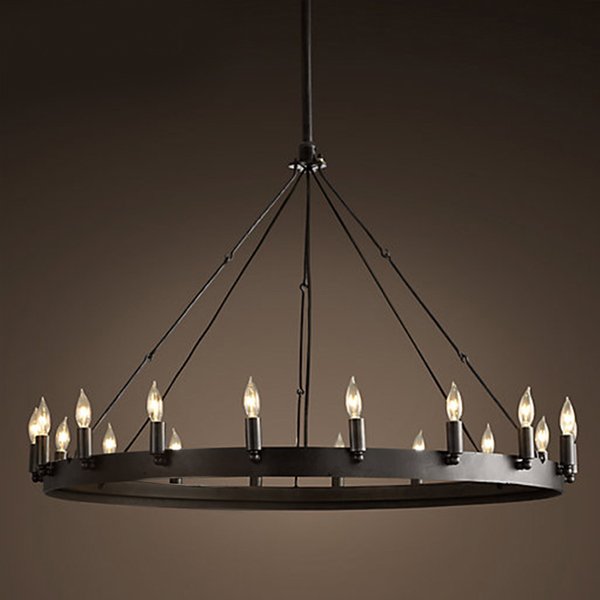 Люстра Camino Round Chandelier 18 Restoration Hardware   в Екатеринбурге | Loft Concept 