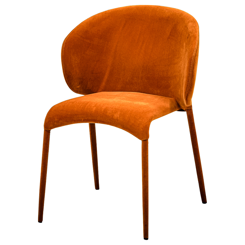 Стул Caroline Stool Orange Оранжевый в Екатеринбурге | Loft Concept 