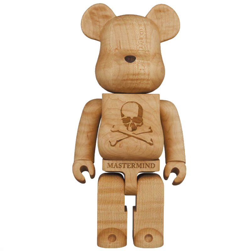 Статуэтка Bearbrick Mastermind Древесина в Екатеринбурге | Loft Concept 