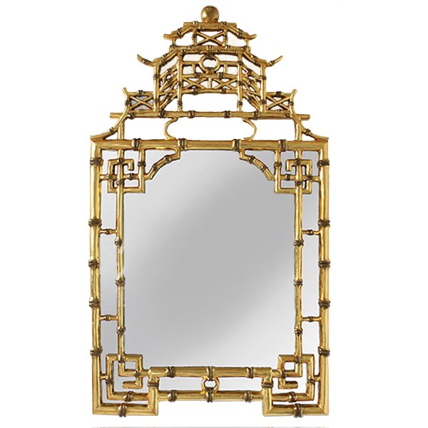 Зеркало Pagoda Mirror Gold Золотой в Екатеринбурге | Loft Concept 