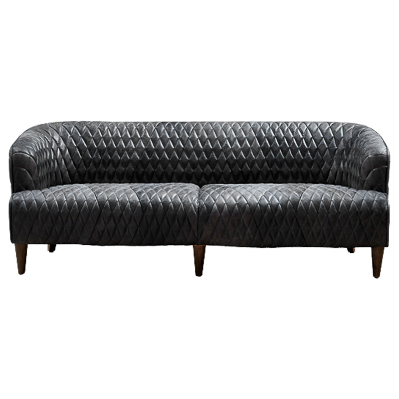 Диван Rhombuses Upholstery Graphite Sofa Графитовый в Екатеринбурге | Loft Concept 