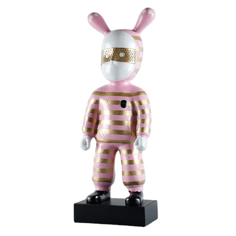 Rolito Large Figurine Pink Розовый Черный Золотой в Екатеринбурге | Loft Concept 