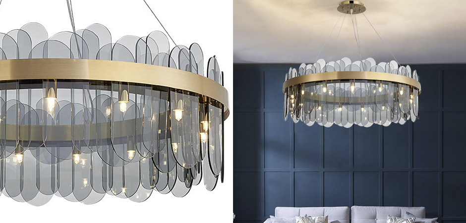 Люстра Blount Chandelier Smokey Люстра Blount Chandelier Smokey - Loft-Concept в Екатеринбурге