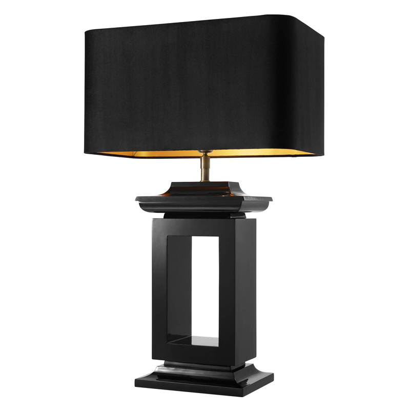 Настольная лампа Eichholtz Table Lamp Mandarin Черный в Екатеринбурге | Loft Concept 