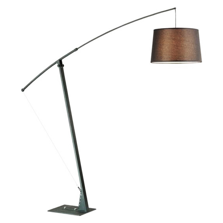 Торшер Floor Lamp Colin black Коричневый в Екатеринбурге | Loft Concept 