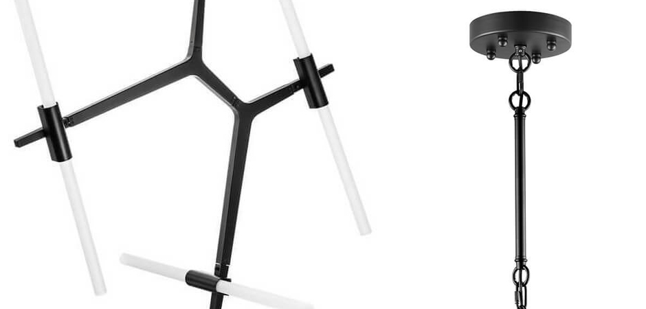 Люстра Агнес Chandelier Black 6 - фото №1