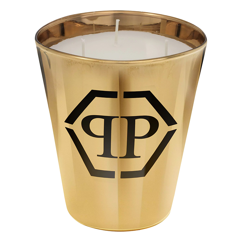 Свеча Philipp Plein Candle Empire Gold M Золотой Черный Белый в Екатеринбурге | Loft Concept 