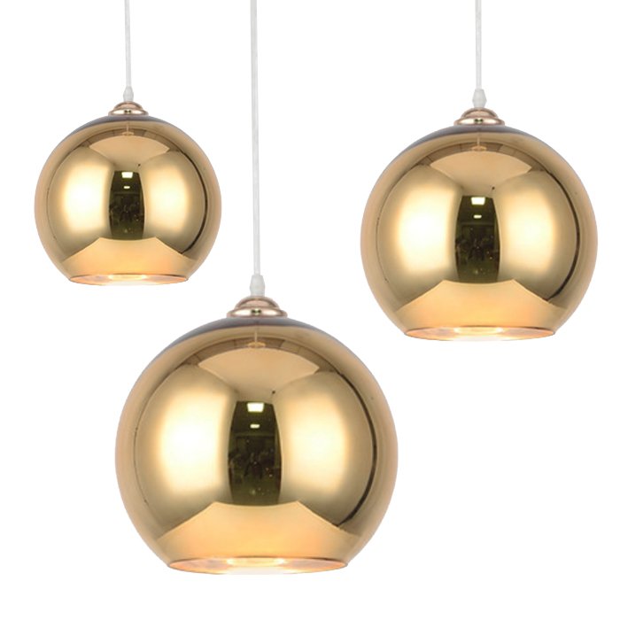 Подвесной светильник GOLD mirror shade modern pendant Золотой в Екатеринбурге | Loft Concept 