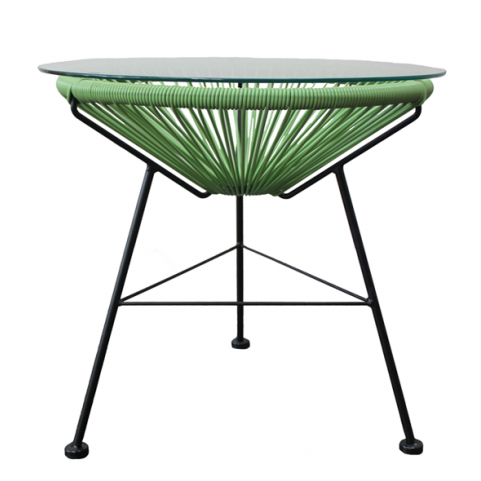 Приставной стол Acapulco side table Green Морская синь Желтый Зеленый Белый Оранжевый Черный в Екатеринбурге | Loft Concept 