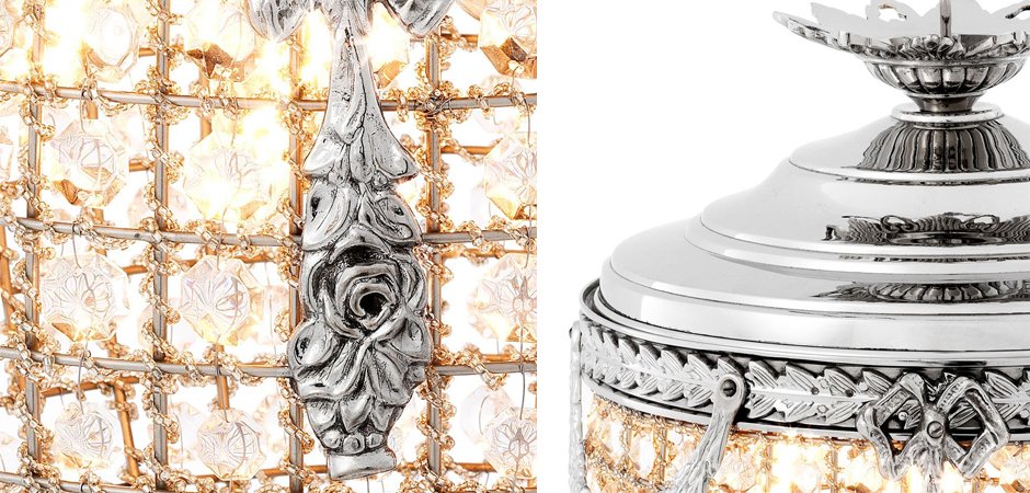 Люстра Chandelier Emperor S Nickel - Loft-Concept в Екатеринбурге