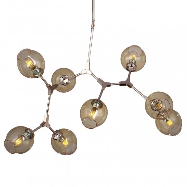 Люстра Branching Bubble Chandelier 8 Amber Янтарь (Amber) в Екатеринбурге | Loft Concept 