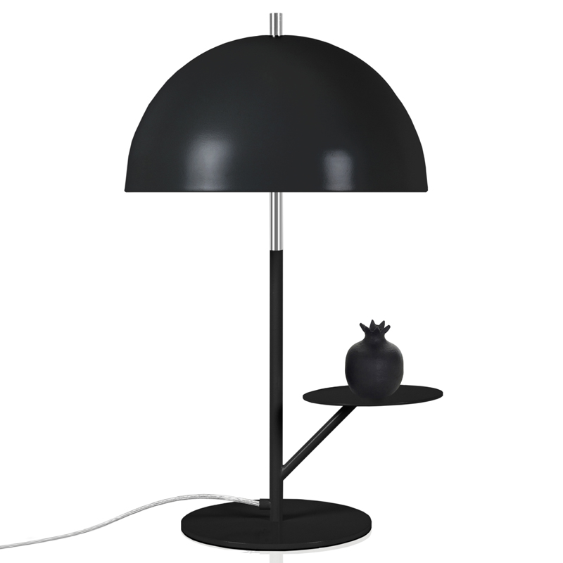 Настольная лампа Table lamp Butler BLACK Латунь Черный в Екатеринбурге | Loft Concept 