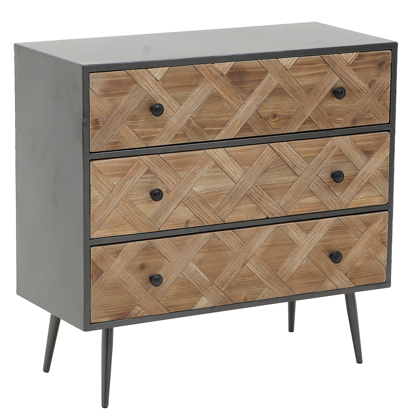 Комод Fidelia Chest of Drawers Древесина Черный в Екатеринбурге | Loft Concept 