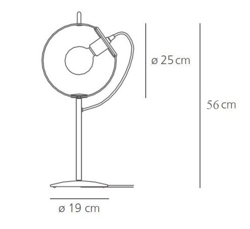 Лампа Miconos table в Екатеринбурге