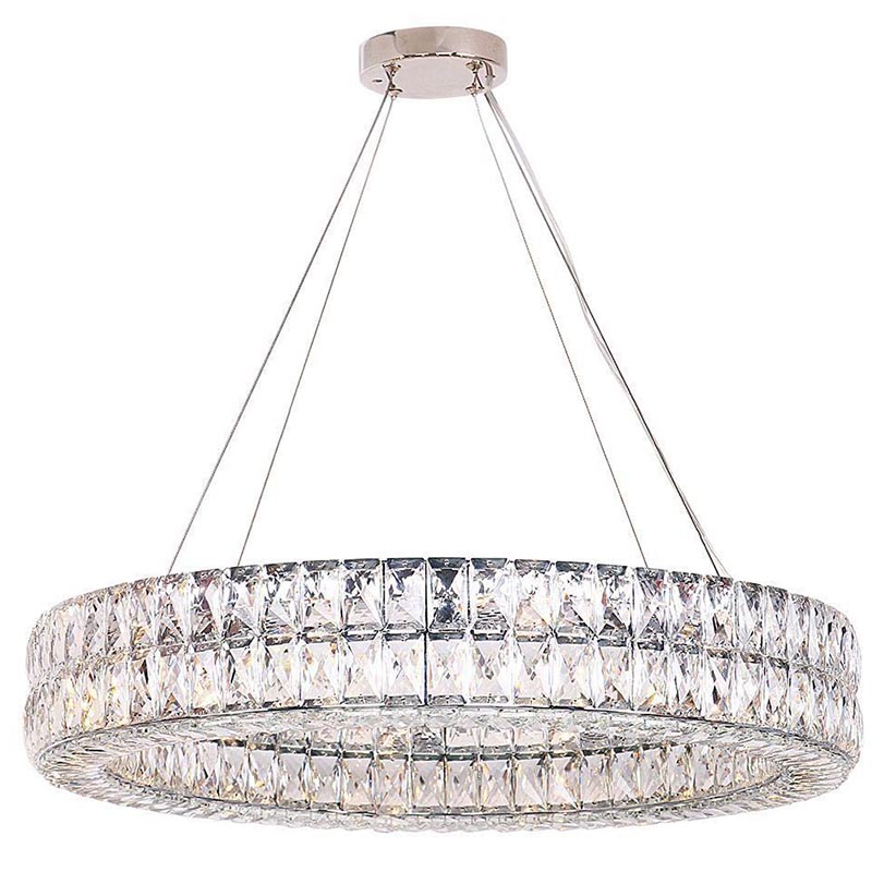 Люстра Crystal Regena Chrome Chandelier 10 Хром Прозрачный (Transparent) в Екатеринбурге | Loft Concept 