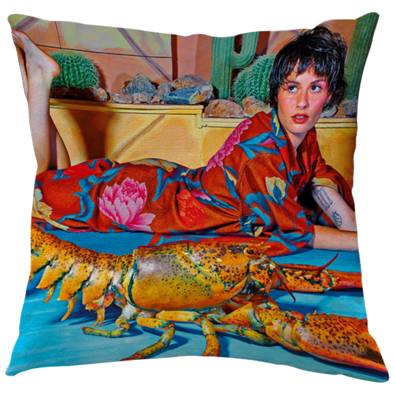 Декоративная подушка Seletti Cushion Lobster Мульти в Екатеринбурге | Loft Concept 