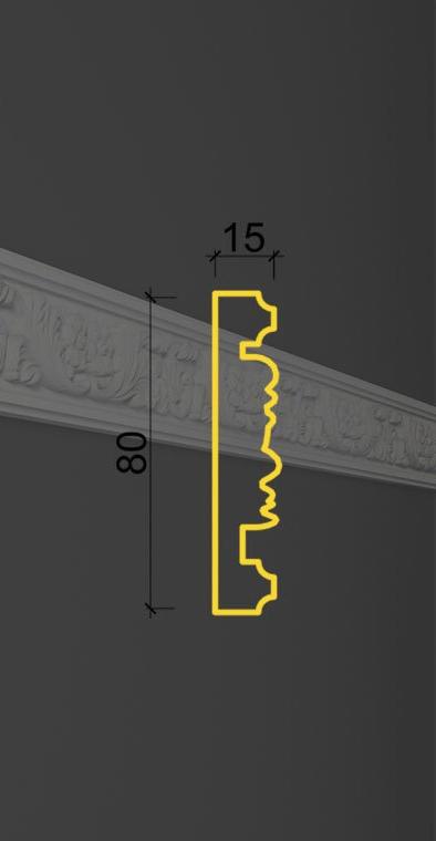Молдинг с орнаментом MO-15 в Екатеринбурге