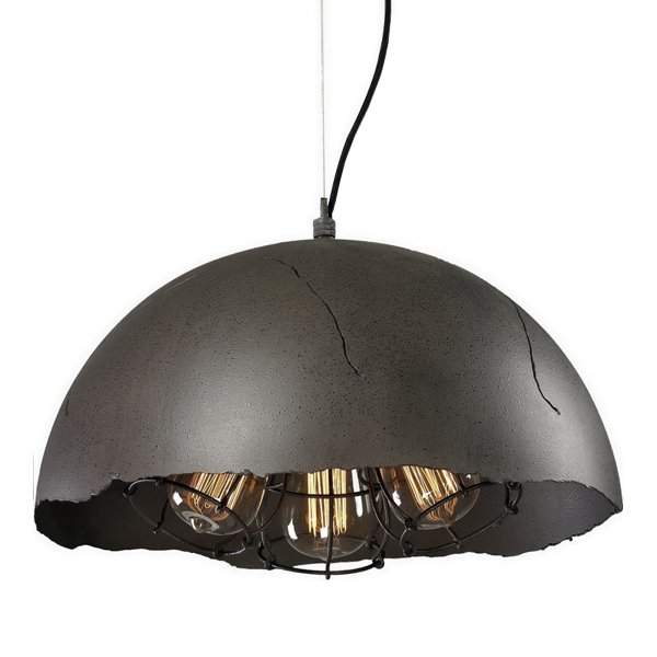 Подвесной светильник Uneven Edge Loft Pendant lamp 3 Графит в Екатеринбурге | Loft Concept 