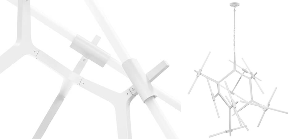 Люстра Агнес Chandelier White 20 Люстра Агнес Chandelier White 20 - Loft-Concept в Екатеринбурге