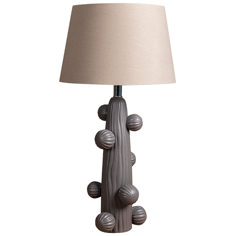 Настольная лампа Molecule Table Lamp Grey Серый Бежевый в Екатеринбурге | Loft Concept 