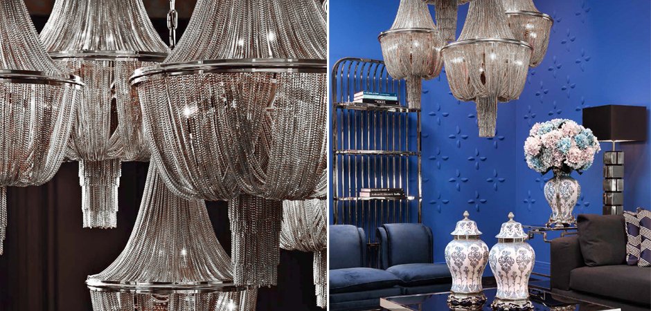 Люстра Chandelier Martinez Nickel L - Loft-Concept в Екатеринбурге