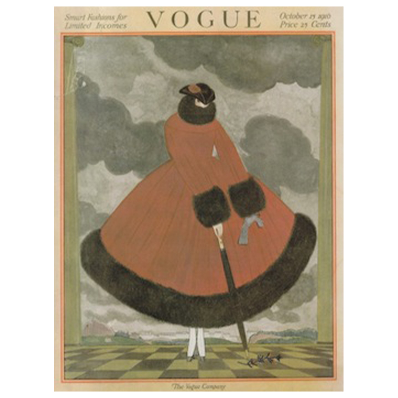 Постер Vogue Cover 1916 October  в Екатеринбурге | Loft Concept 