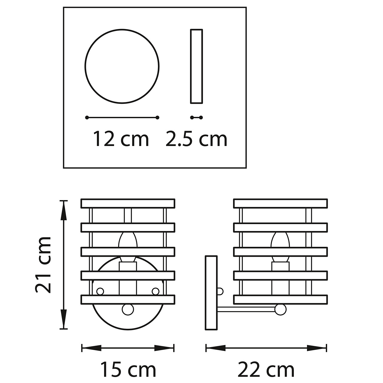 Бра Gold Stripes Sconces в Екатеринбурге