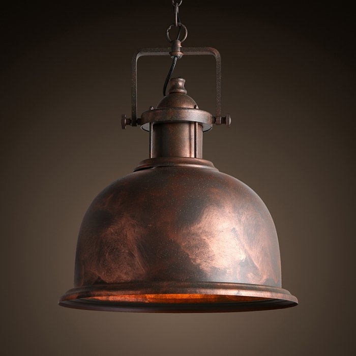 Люстра Old Copper Pendant Big Медь в Екатеринбурге | Loft Concept 