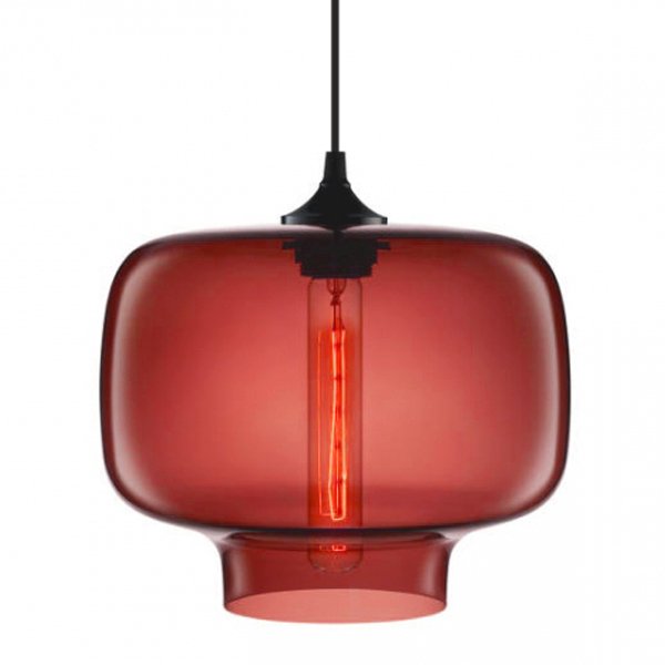 Подвесной светильник Jeremy Pyles Jeremy Oculo Pendant Light Красный (Red) Дымчатый (Smoke) Сливовый (Plum) Сапфир (Sapphire) Шоколад (Chocolate) Кристалл (Crystal) Серый (Gray) Янтарь (Amber) в Екатеринбурге | Loft Concept 