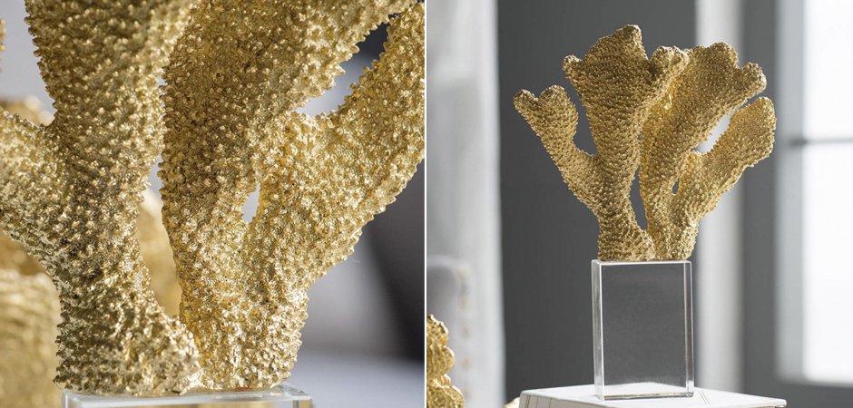 Статуэтка Gold Sea Cactus Статуэтка Gold Sea Cactus - Loft-Concept в Екатеринбурге