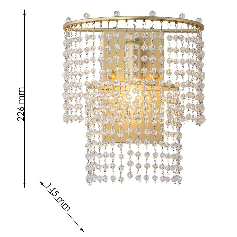 Бра с каскадами кристаллов Crystal Rains в Екатеринбурге
