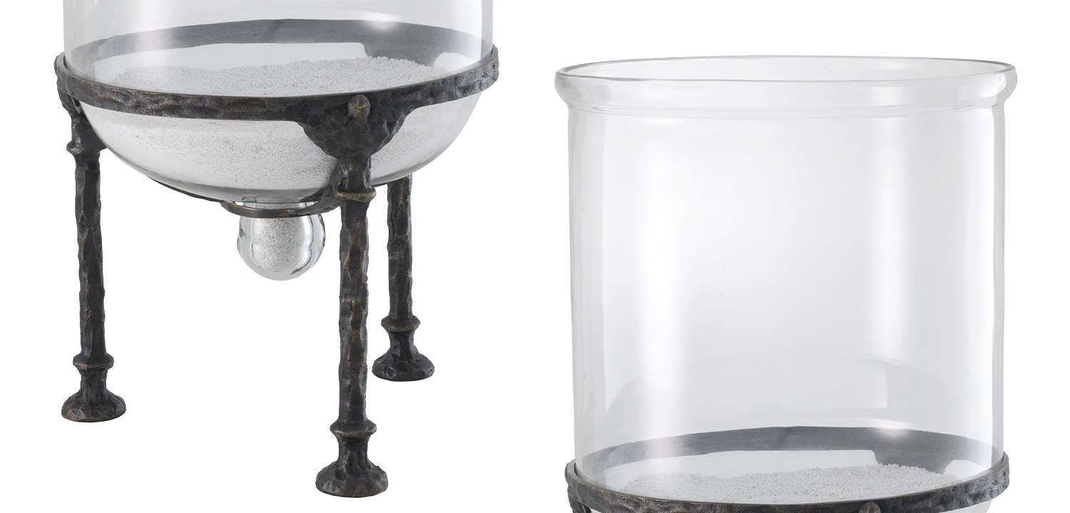 Подсвечник Eichholtz Hurricane Grace Bronze - фото №1