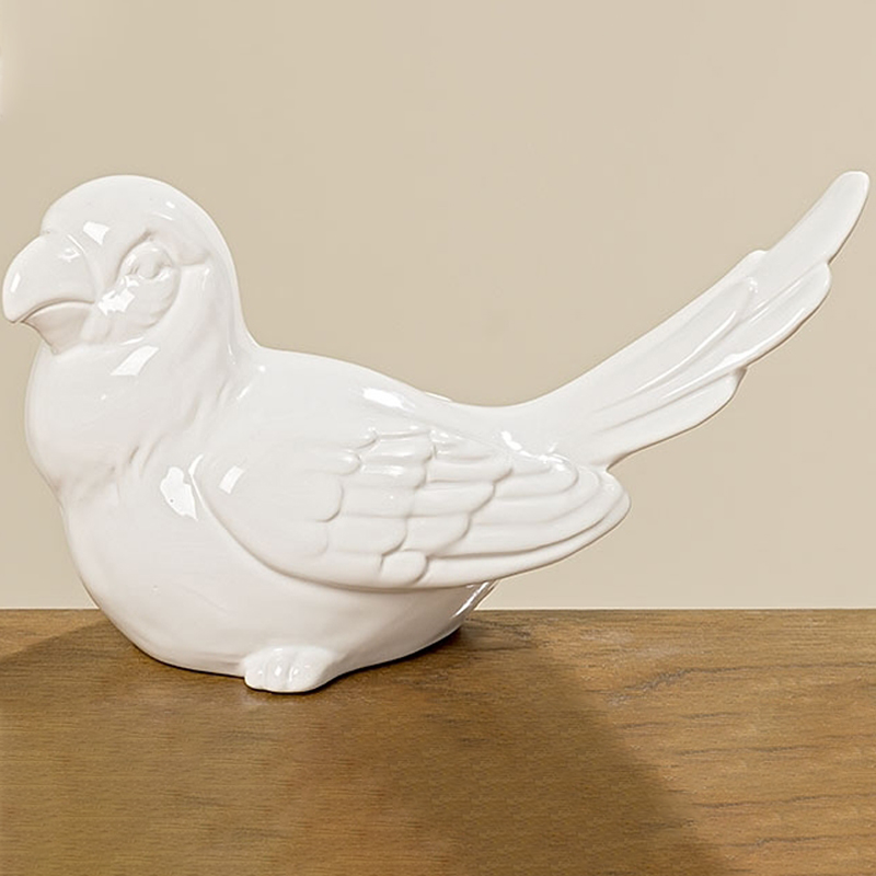 Статуэтка White Parrot Figurine Белый в Екатеринбурге | Loft Concept 