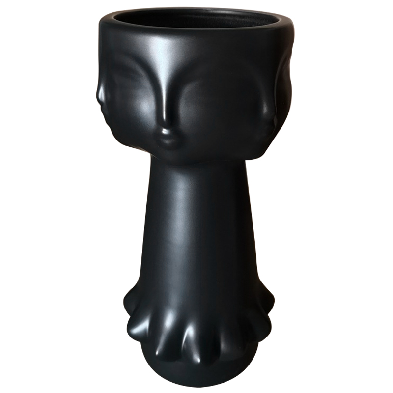 Декоративная ваза GEROGIA VASE II Black Vase Черный в Екатеринбурге | Loft Concept 