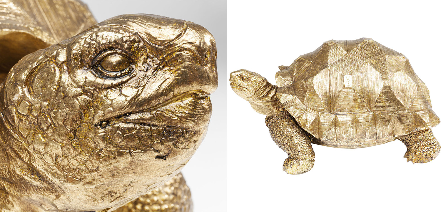 Статуэтка Golden Land Turtle - фото