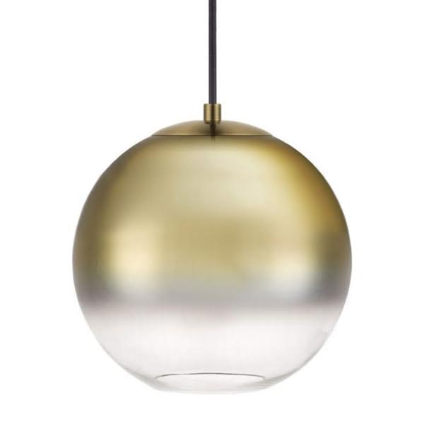 Подвесной светильник Ball Sunrise Pendant lamp матовое золото в Екатеринбурге | Loft Concept 