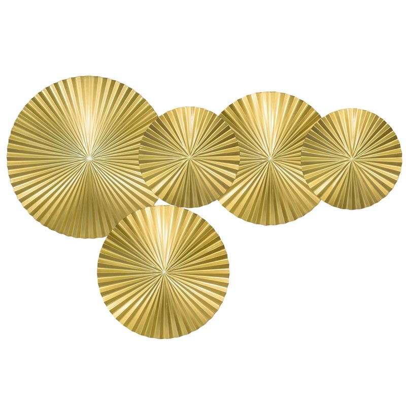 Арт-объект Apollo Gold Wall Plaque Disc 5 Золотой в Екатеринбурге | Loft Concept 