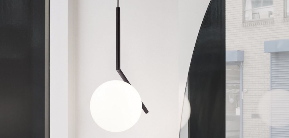 Люстра Flos IC Lights Black - Loft-Concept в Екатеринбурге