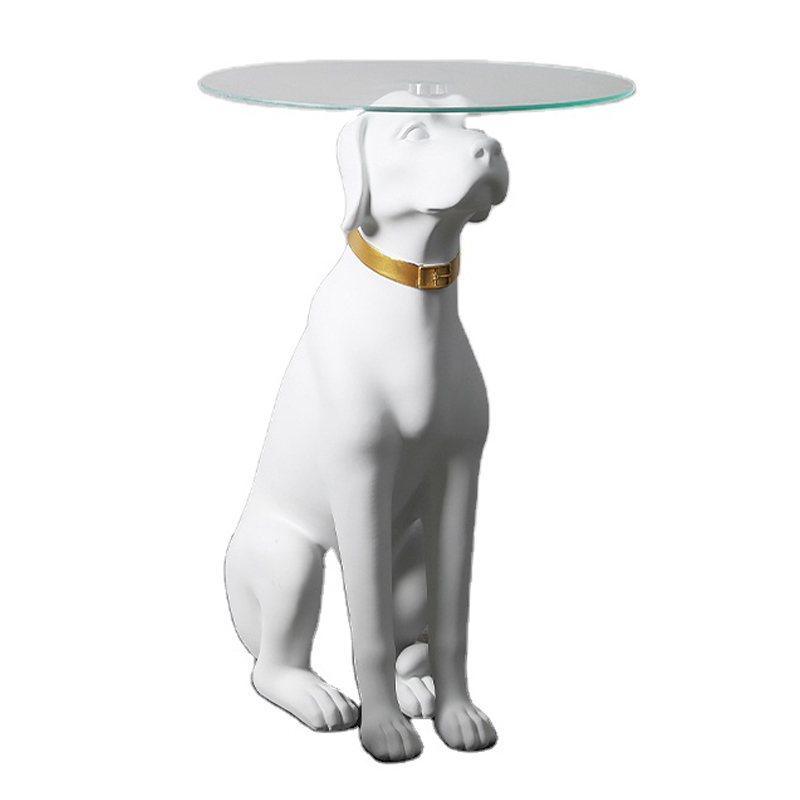 Приставной стол White Dog Table Белый в Екатеринбурге | Loft Concept 