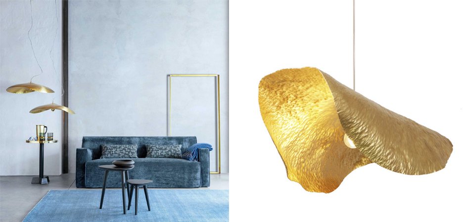 Люстра Gervasoni Brass 95 Suspension Lamp Люстра Gervasoni Brass 95 Suspension Lamp - Loft-Concept в Екатеринбурге