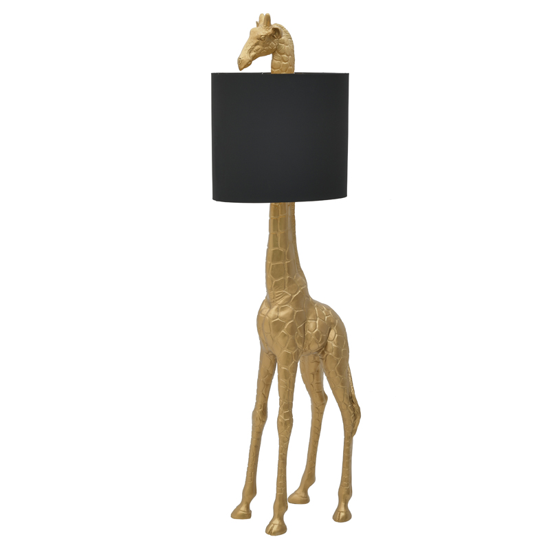 Торшер Golden Giraffe Floor lamp Черный Золотой в Екатеринбурге | Loft Concept 