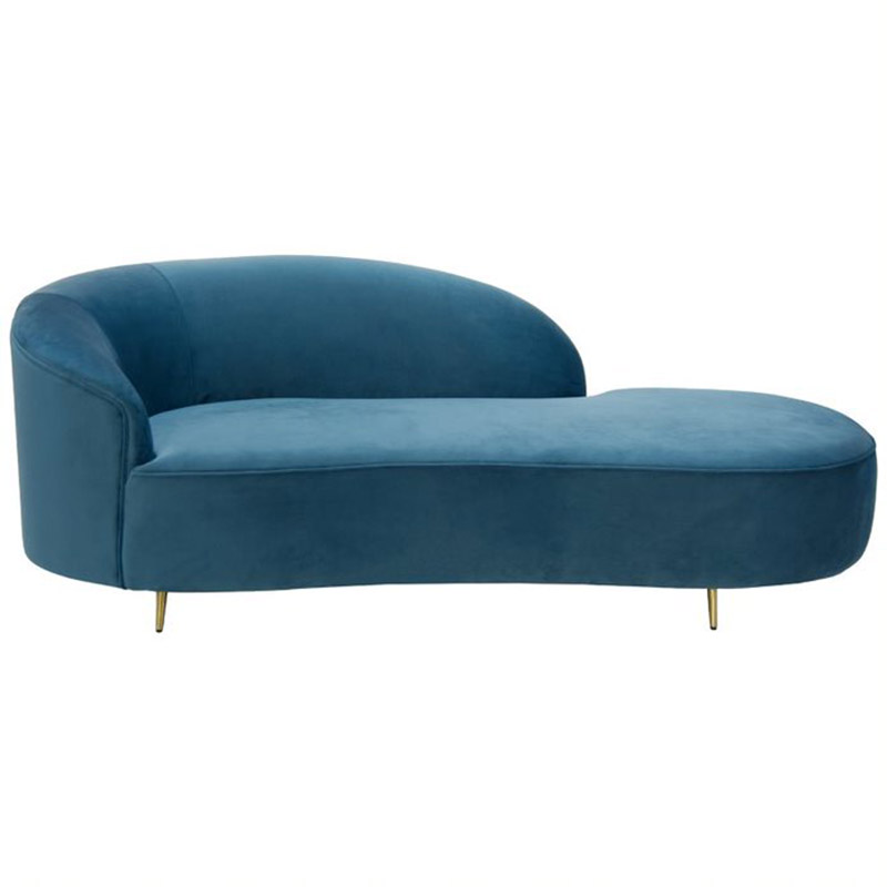 Диван Salvaire Lounge Sofa blue Синий в Екатеринбурге | Loft Concept 