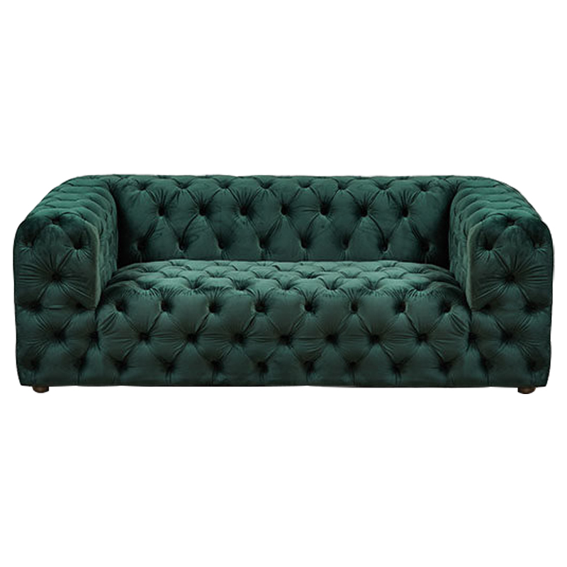 Диван Green Soho Tufted Sofa Зеленый Зеленый в Екатеринбурге | Loft Concept 