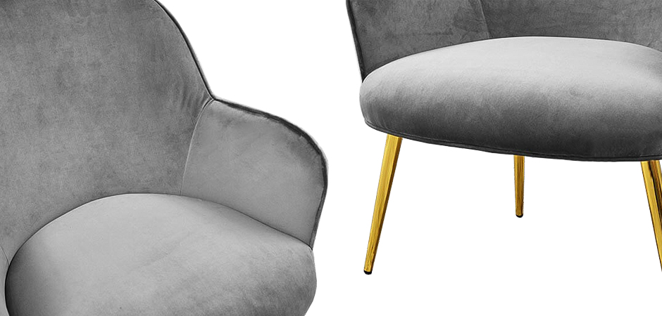 Кресло Waldeck Chair Gray Кресло Waldeck Chair Gray - Loft-Concept в Екатеринбурге
