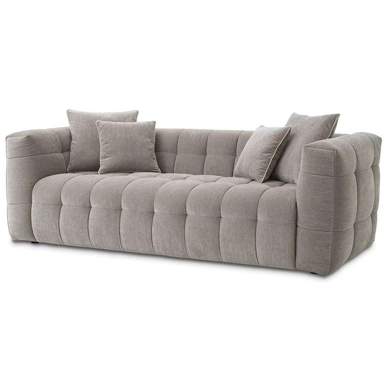 Диван Eichholtz Sofa Breva Grey Серый в Екатеринбурге | Loft Concept 