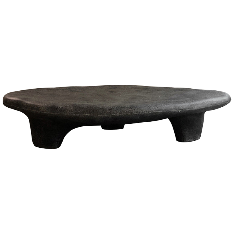 Кофейный стол Stone Coffee Table Black Черный в Екатеринбурге | Loft Concept 