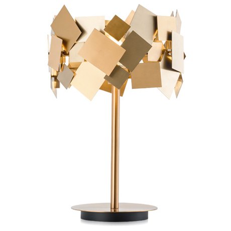 Настольная лампа Gold Plate Table Lamp  в Екатеринбурге | Loft Concept 