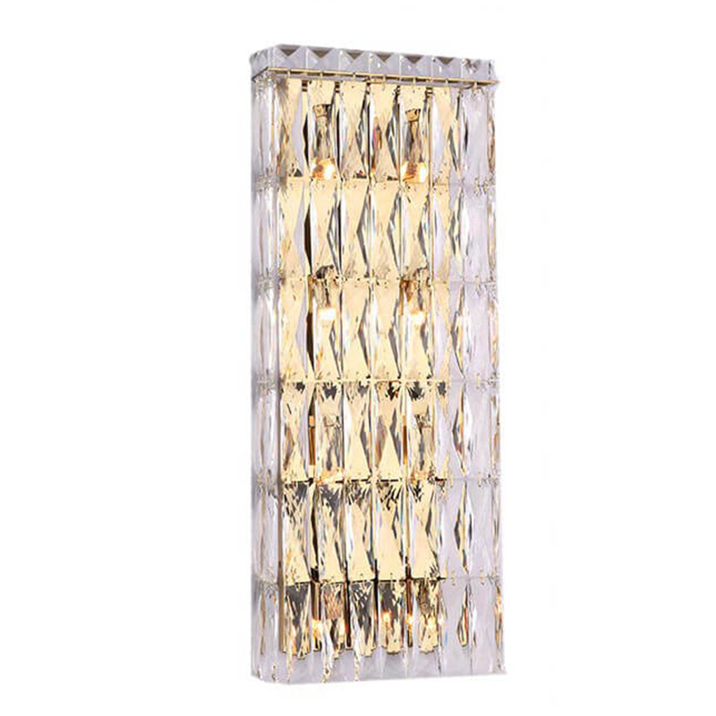 Бра Crystal Regena Gold Wall Lamp 8 Золотой Прозрачный (Transparent) в Екатеринбурге | Loft Concept 